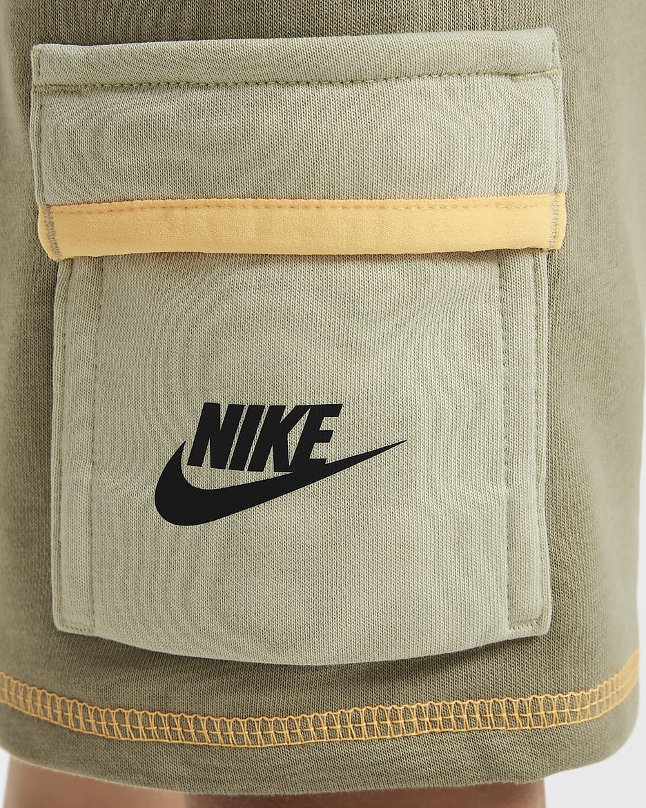 Nike cream logo offers matching top and shorts